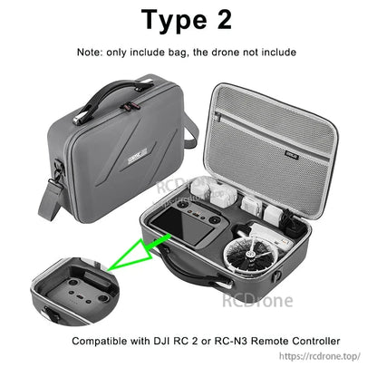 STARTRC Type 2 case for DJI RC 2 or RC-N3 remote—bag only, no accessories included. Durable, lightweight protection for your drone controller.