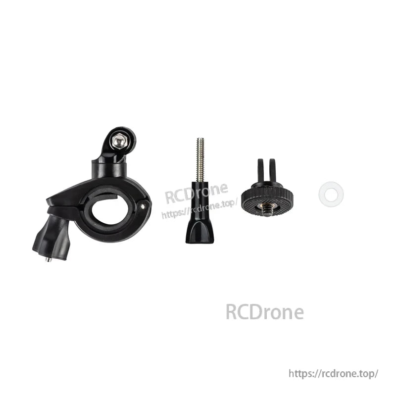 STARTRC For DJI Action 5 Pro Bicycle Holder, Mount bracket for DJI Action cameras on bicycles, compatible with GoPro and other adapters.