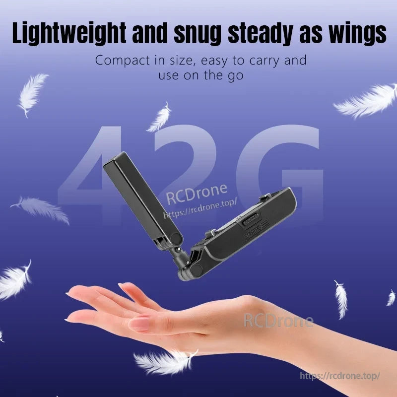 STARTRC DJI Action Magnetic Mount, Lightweight 42g magnetic mount; compact, stable, and portable for easy on-the-go use.