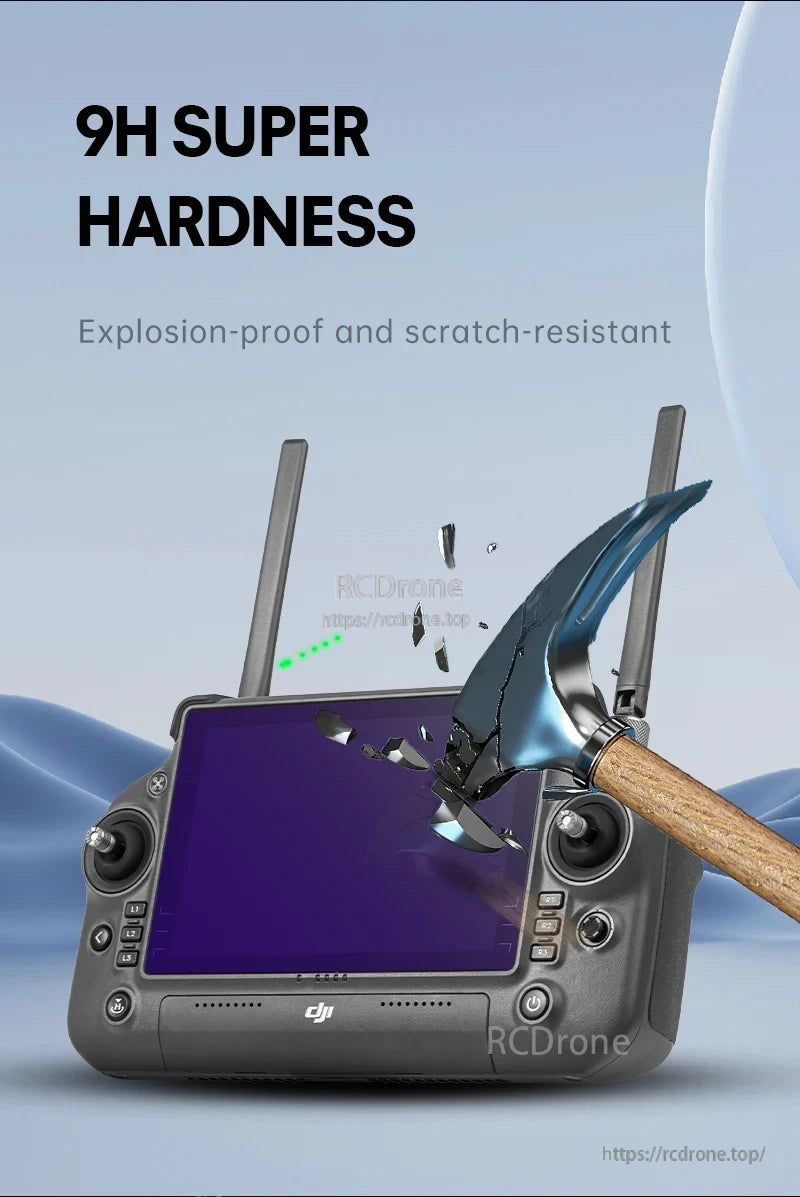 STARTRC DJI RC Plus Screen Protector, 9H Super Hardness, Explosion-proof and Scratch-resistant Screen Protector