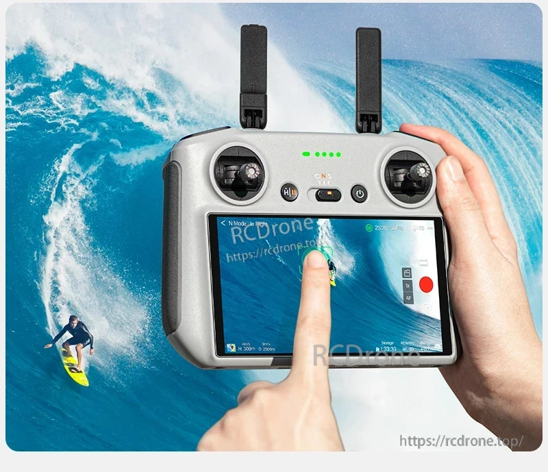 STARTRC DJI RC Screen Protector, STARTRC tempered glass film for DJI RC remote control, dust-free warehouse screen protector for Air 3 and Mini 4 Pro.