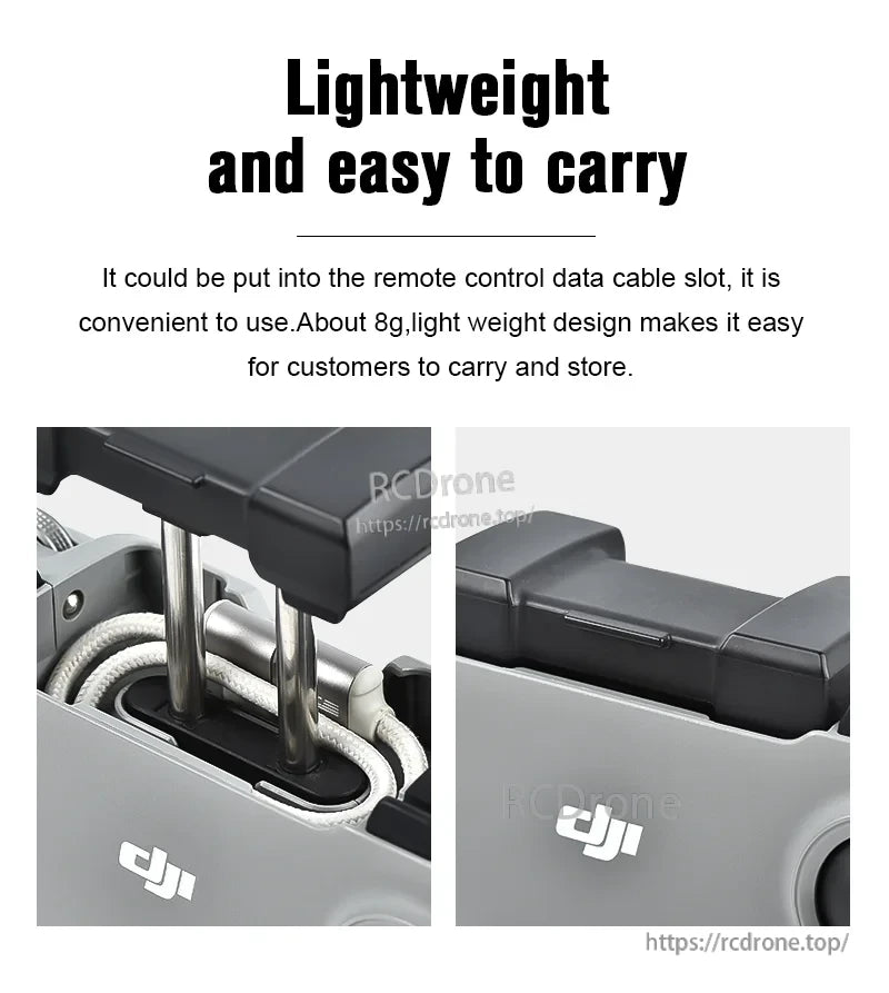 STARTRC Data Cable, Lightweight data cable, 8g, fits remote slot, easy to carry and store.
