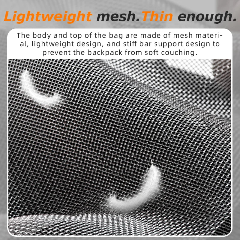 STARTRC Drone Air Delivery Bag, Lightweight mesh bag with stiff bar support for durability and structure.