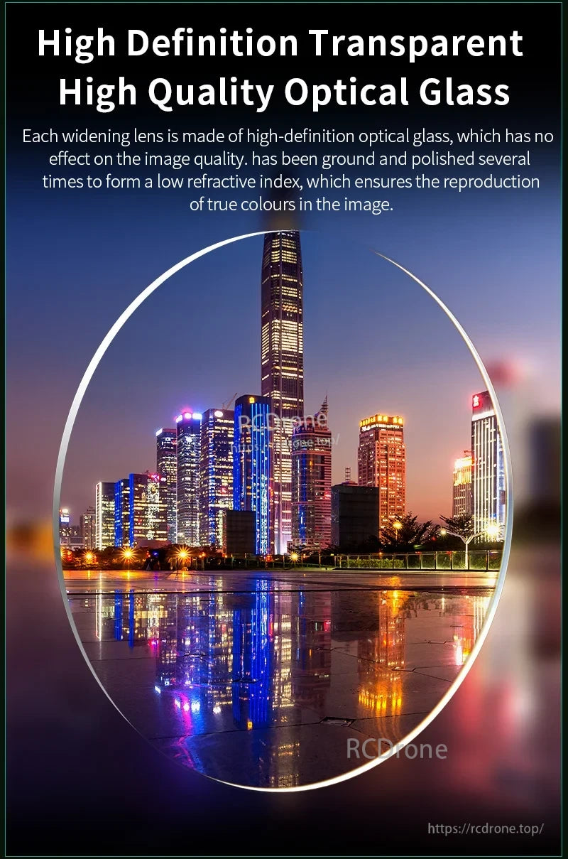 STARTRC Drone Camera Lens Filter, High-definition optical glass lenses offer true color, clarity, and durability for superior image quality.