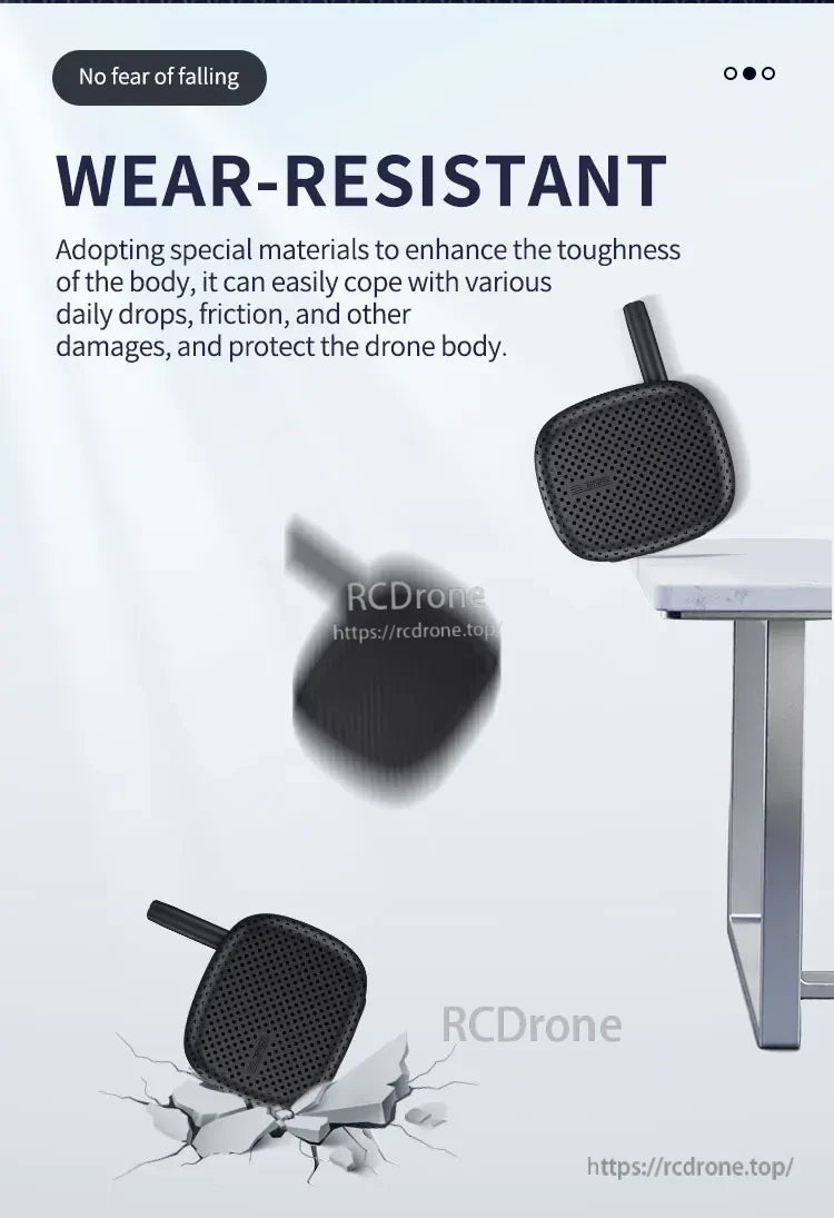 STARTRC Drone Speaker, Wear-resistant drone speaker with durable material, withstands drops and friction.