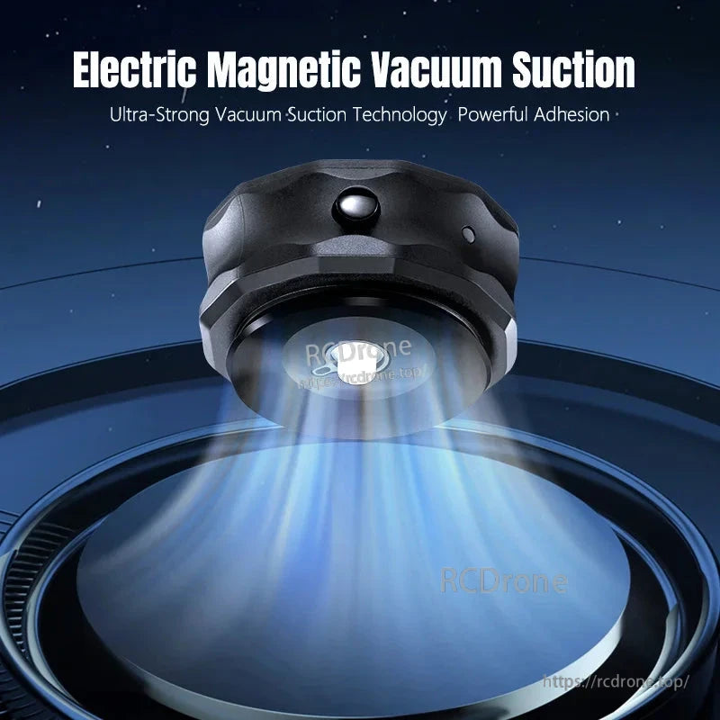 This suction cup mount base has ultra-strong vacuum technology for secure mounting and reduced vibration.