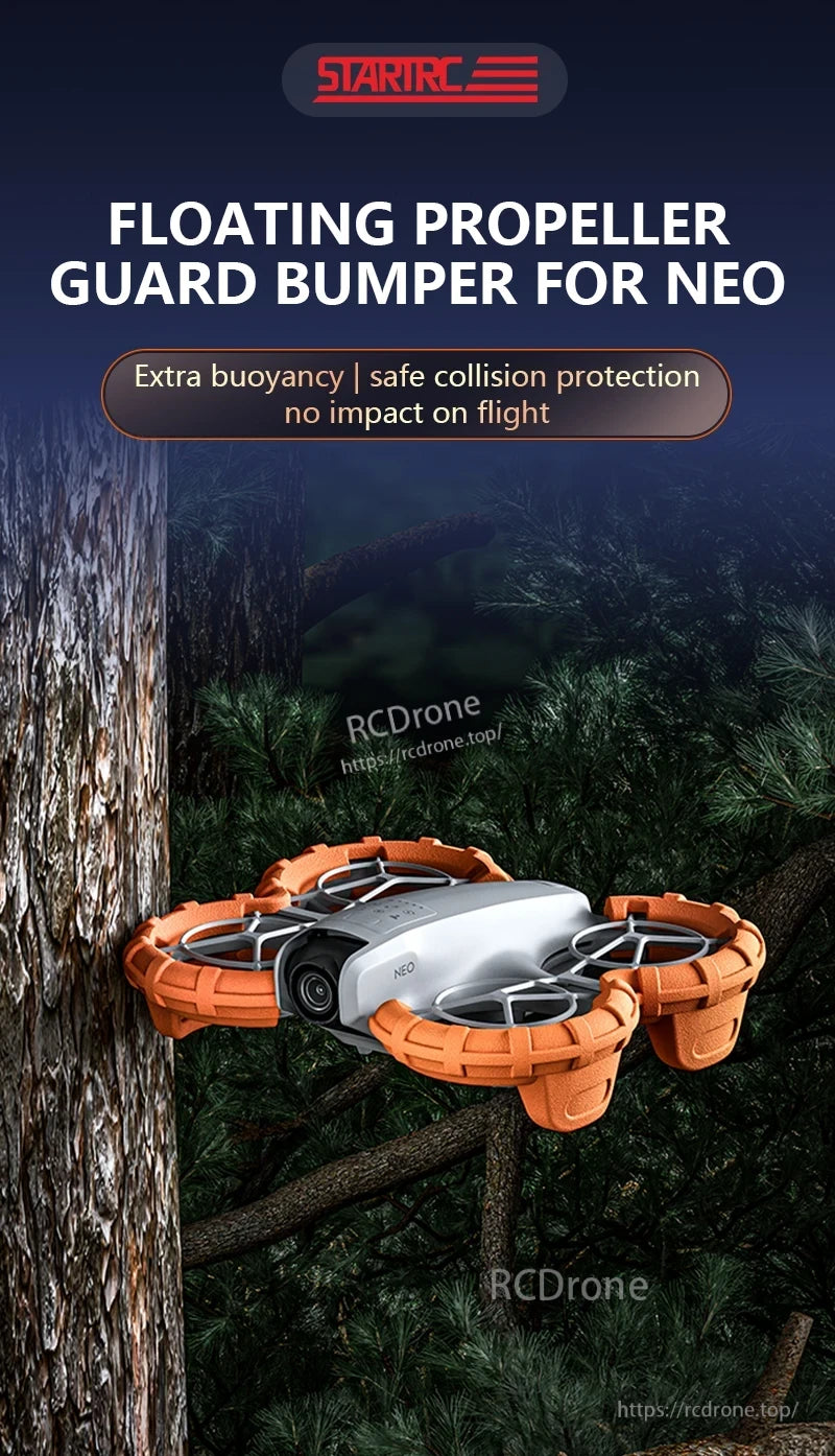 STARTRC StartRC Floating Propeller Guard, Floating propeller guard for NEO drone, extra buoyancy and collision protection.