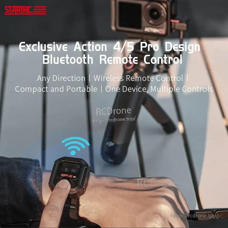 STARTRC GPS Bluetooth Wireless Remote Controller, STARTRC Bluetooth Remote Control for Action Camera