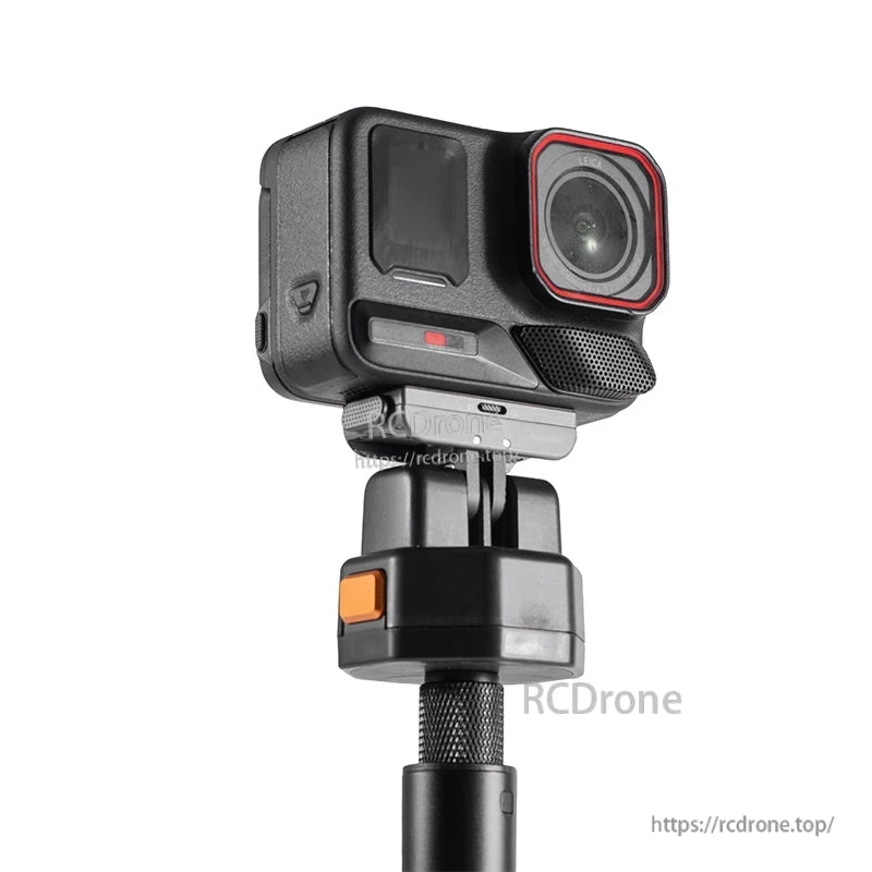 STARTRC Gopro/Dji QR Bracket, Comparing rapid camera swaps between GoPro HERO cameras and DJI Action cams.