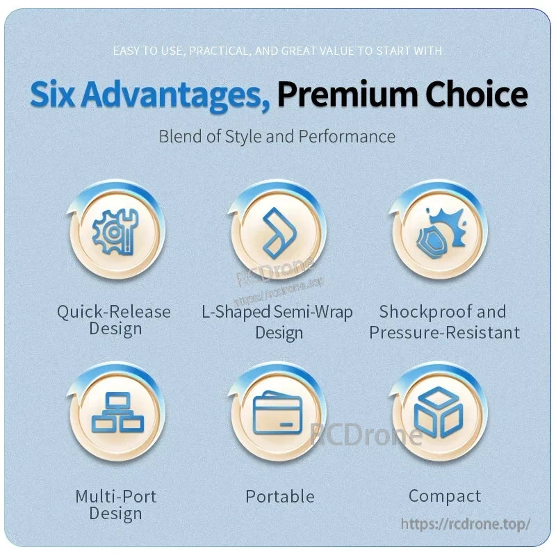 STARTRC L-Type Quick Release Bracket, L-shaped, quick-release design with shockproof protection, multiple ports, portability, and compactness. Stylish, high-performance premium choice. (24 words)