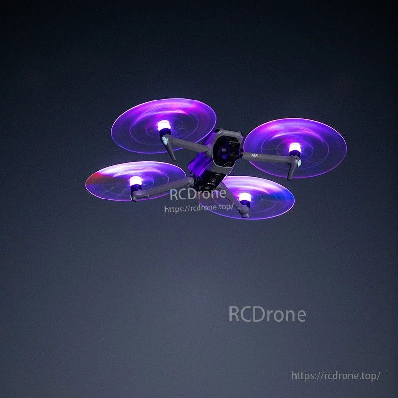 STARTRC LED Flash Propeller, A dedicated LED flash propeller set for DJI Air 3, DJI Mini 3 Pro, and DJI Mini 4 Pro.