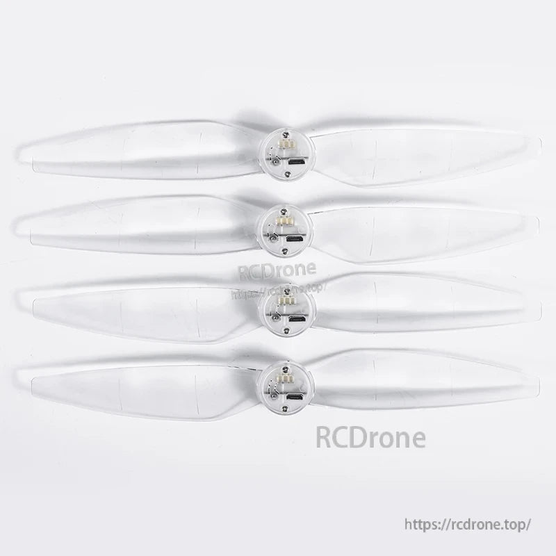 STARTRC LED Flash Propeller, Glowing propellers on transparent PC material improve night flight visibility and enable light painting while maintaining stability.