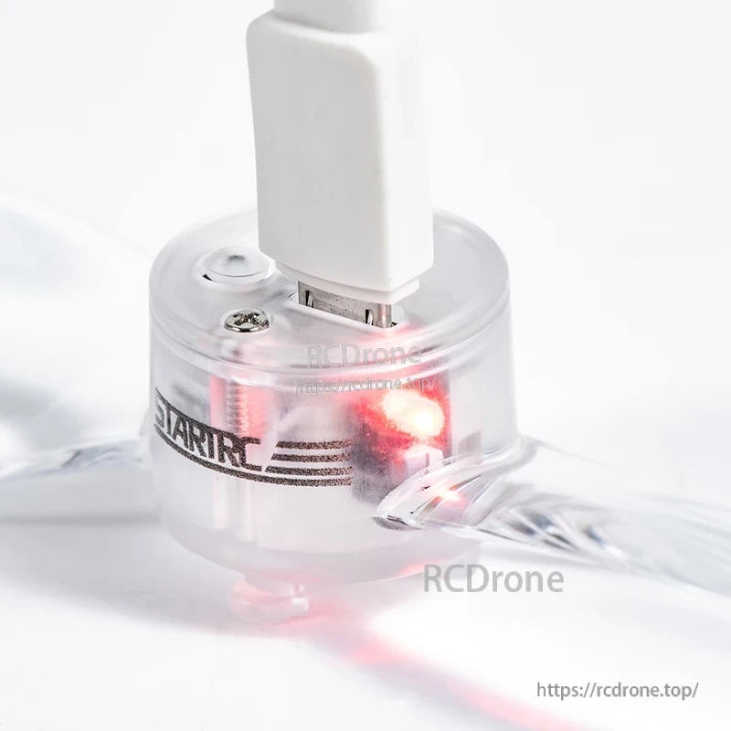 STARTRC LED Flash Propeller, Colorful LED propeller with three flashing modes for DJI Air 3/Mini 4 Pro drones.