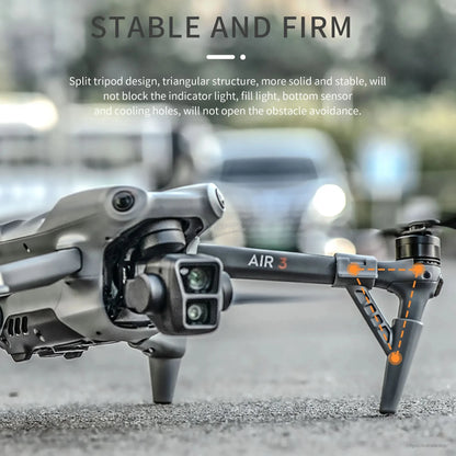 STARTRC Landing Gear, Tripod with split triangular design ensures stability, unobstructed lights, sensors, cooling, and obstacle avoidance for reliable drone support.