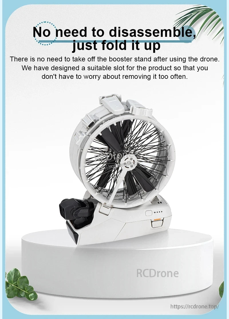 STARTRC Landing Gear, Folds easily without disassembly; includes a storage slot for convenient, quick access and minimal removal.