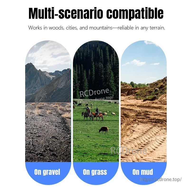 STARTRC Landing Gear, Multi-scenario compatible landing gear for gravel, grass, mud