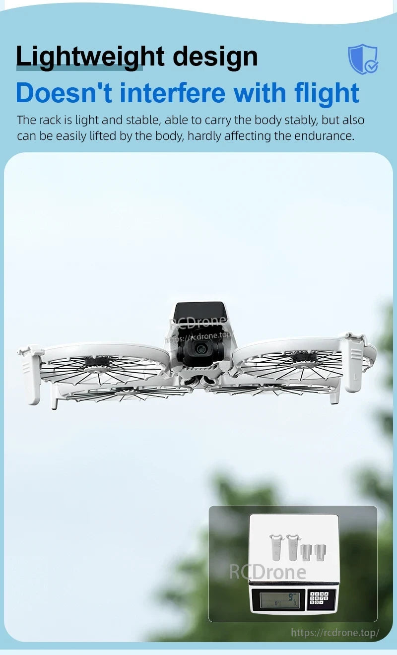 STARTRC Landing Gear, Lightweight, stable landing gear easy to lift with minimal impact on flight endurance. (18 words)