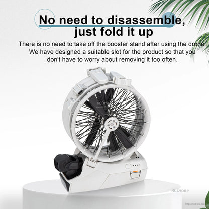 STARTRC Landing Gear, Folds easily for compact storage; includes a slot to keep it attached, avoiding frequent removal after drone use.