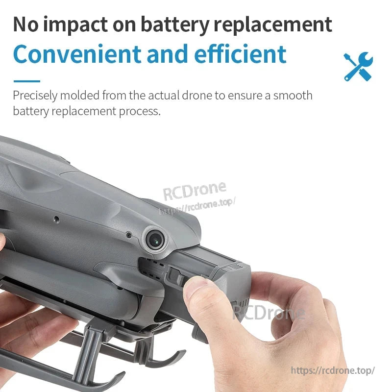 Introduces STARTRC Landing Gear for DJI Air 3S/Mavic Air 3 with folding legs and quick-release skid.