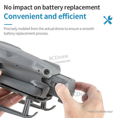 Introduces STARTRC Landing Gear for DJI Air 3S/Mavic Air 3 with folding legs and quick-release skid.