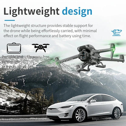 The STARTRC Landing Gear provides stable support for drones, minimizing flight performance impact and battery usage time.