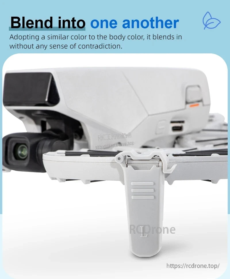 STARTRC Landing Gear, Landing gear blends seamlessly with drone body color, ensuring smooth integration without visual contradiction.