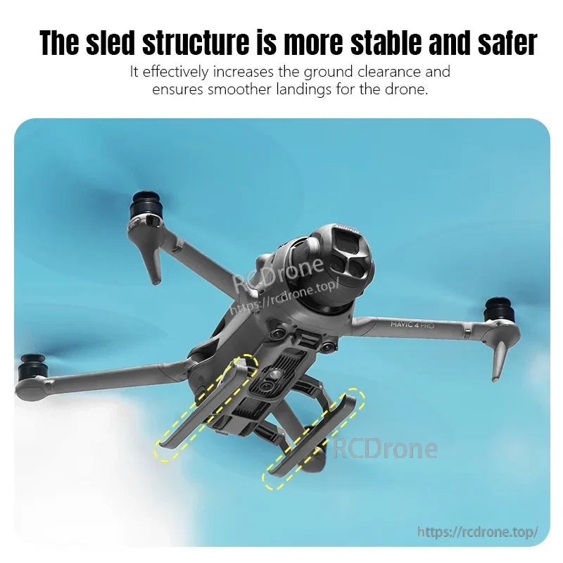 STARTRC Landing Gear, Sled structure enhances stability and safe landings for drone