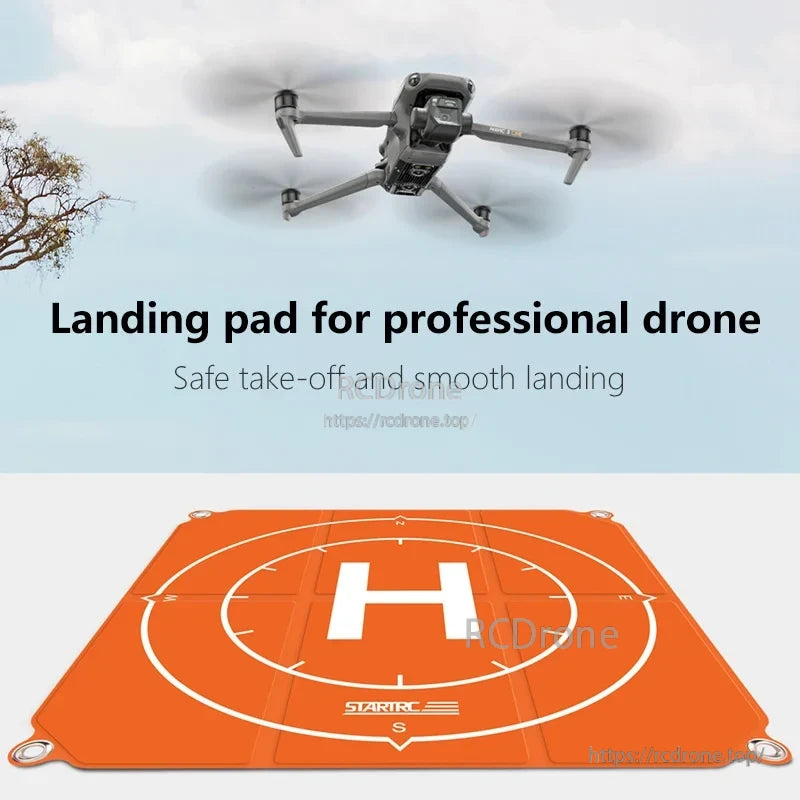 STARTRC Landing Pad, Professional drone landing pad for safe take-off and smooth landing, featuring STARTRC branding.