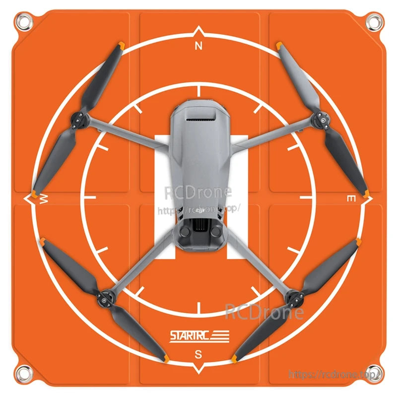 STARTRC Landing Pad, Folding waterproof landing pad for field operations with high-contrast indicators, compatible with DJI Mavic 3 and available in various sizes.