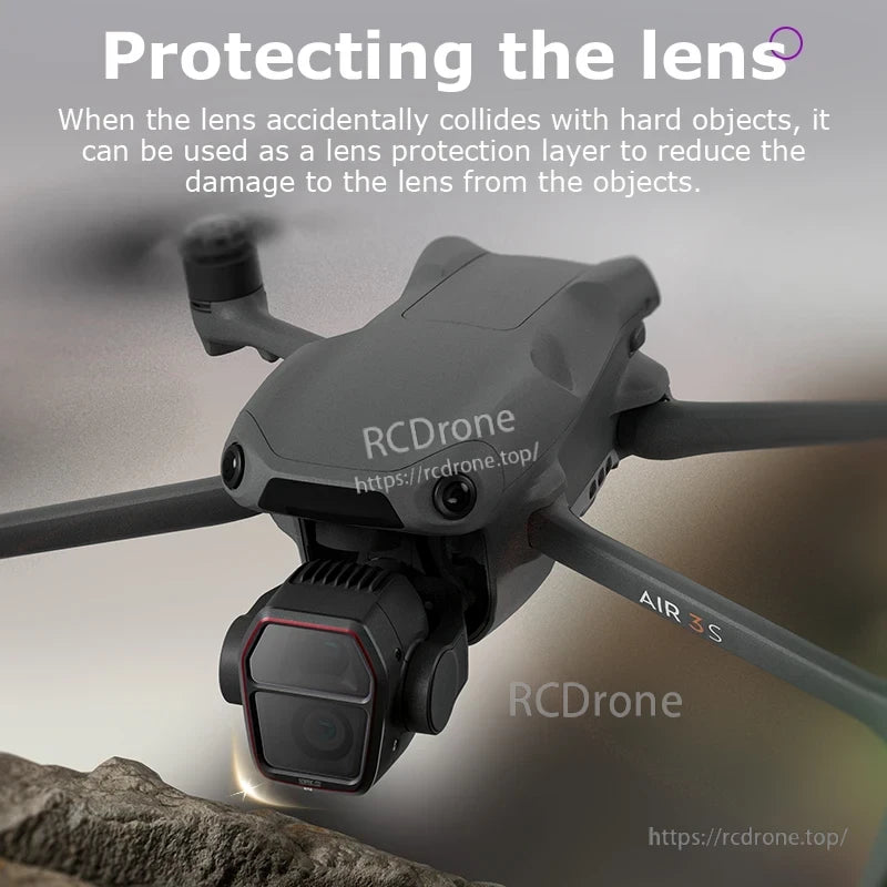 STARTRC Lens Filter, Protecting lens from damage during collisions with hard objects.