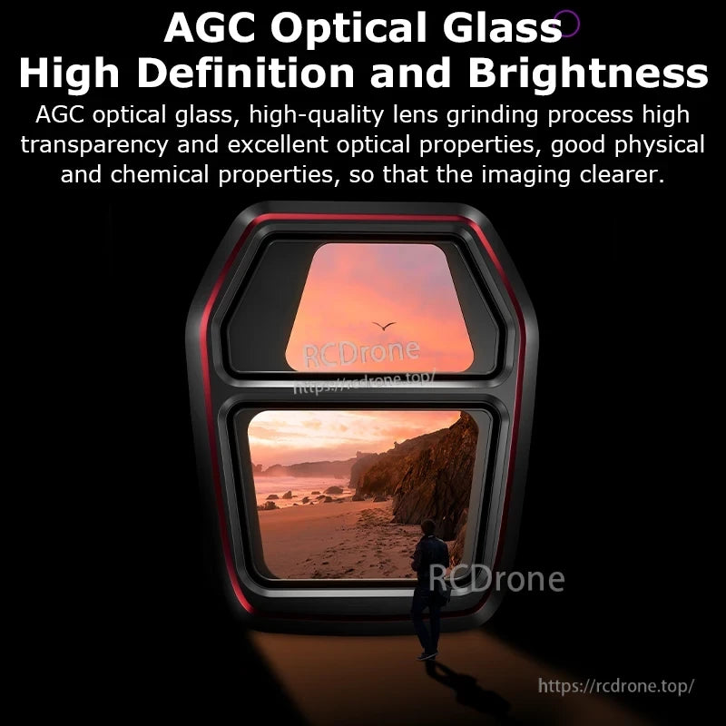 STARTRC Lens Filter, AGC optical glass delivers high-definition, bright, clear imaging with superior transparency and durability for advanced drone camera performance.