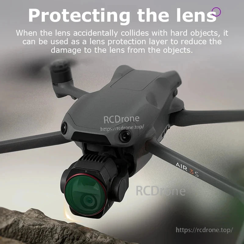 STARTRC Lens Filter, This lens filter features CPL, UV, and Natural Night clip-on aluminum alloy filters with a weight of 3.4g-5.8g.