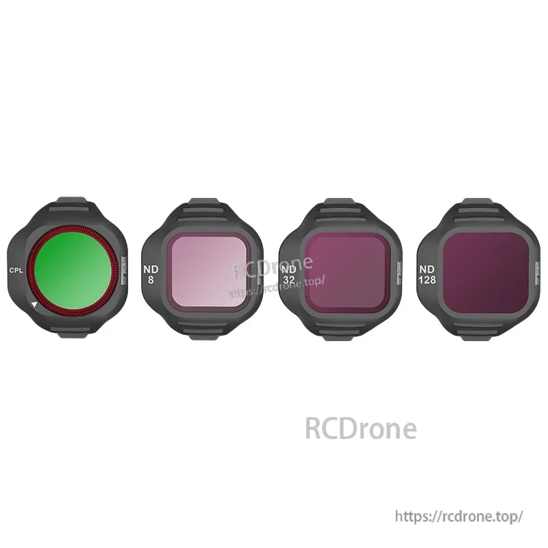 STARTRC Lens Filter, STARTRC DJI Mini 5 Pro Filter is a CPL filter with options for UV, ND8/16/32/64/128, suitable for motion blur and balanced exposure.