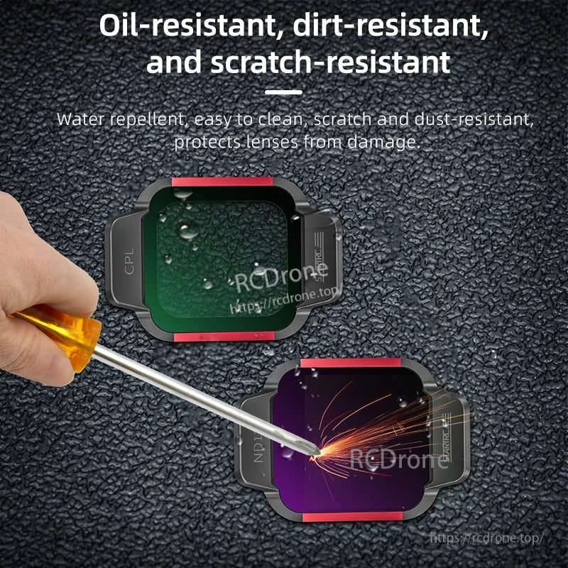 STARTRC Lens Filter, Oil-resistant, dirt-resistant, scratch-resistant lens filters.