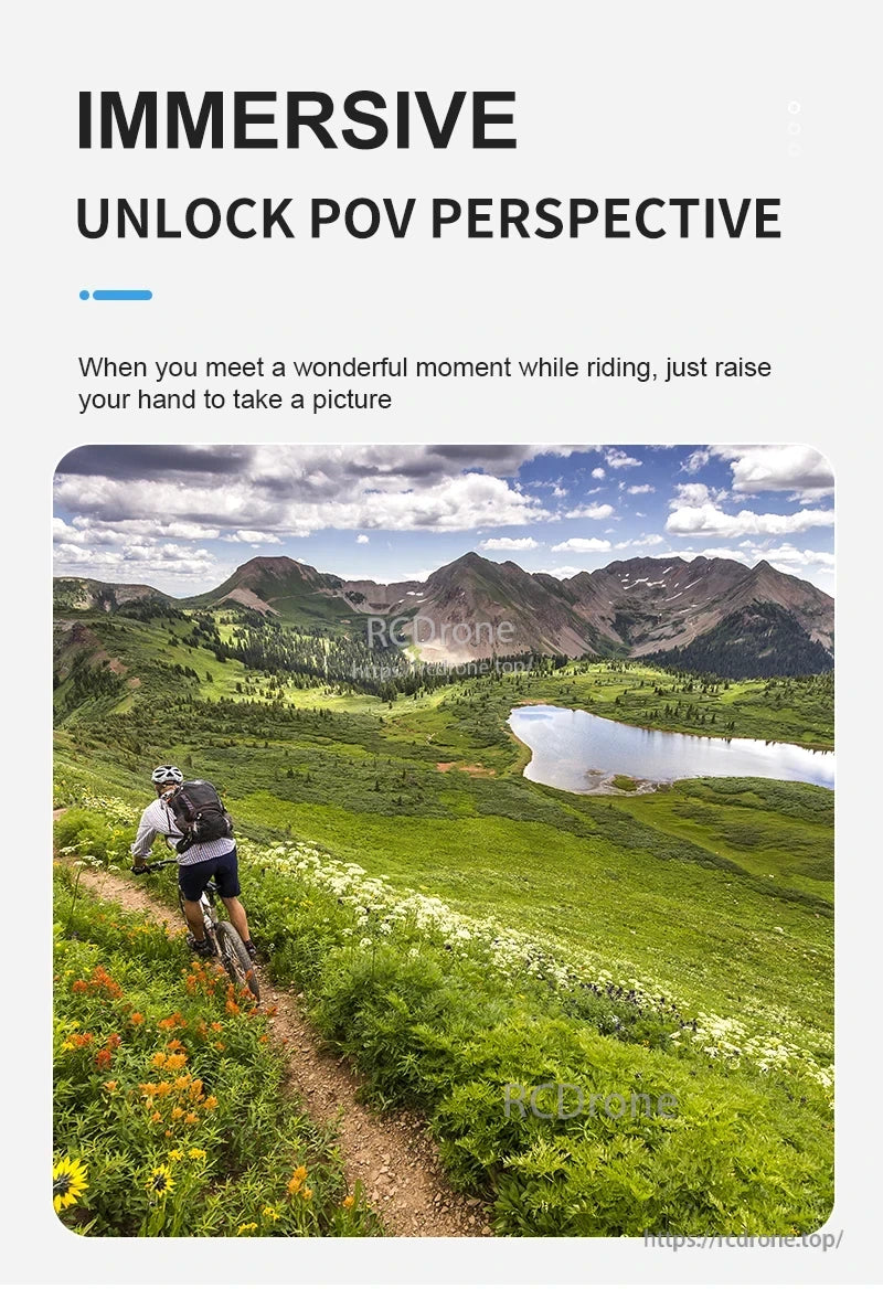 STARTRC Universal Magnetic Head Strap, Capture life adventures with ease using this immersive head strap device.