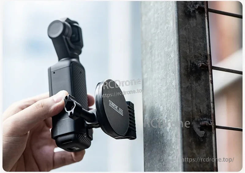 STARTRC Magnetic Mount Bracket, Functions as a desktop fixed base for stable and clearer footage.