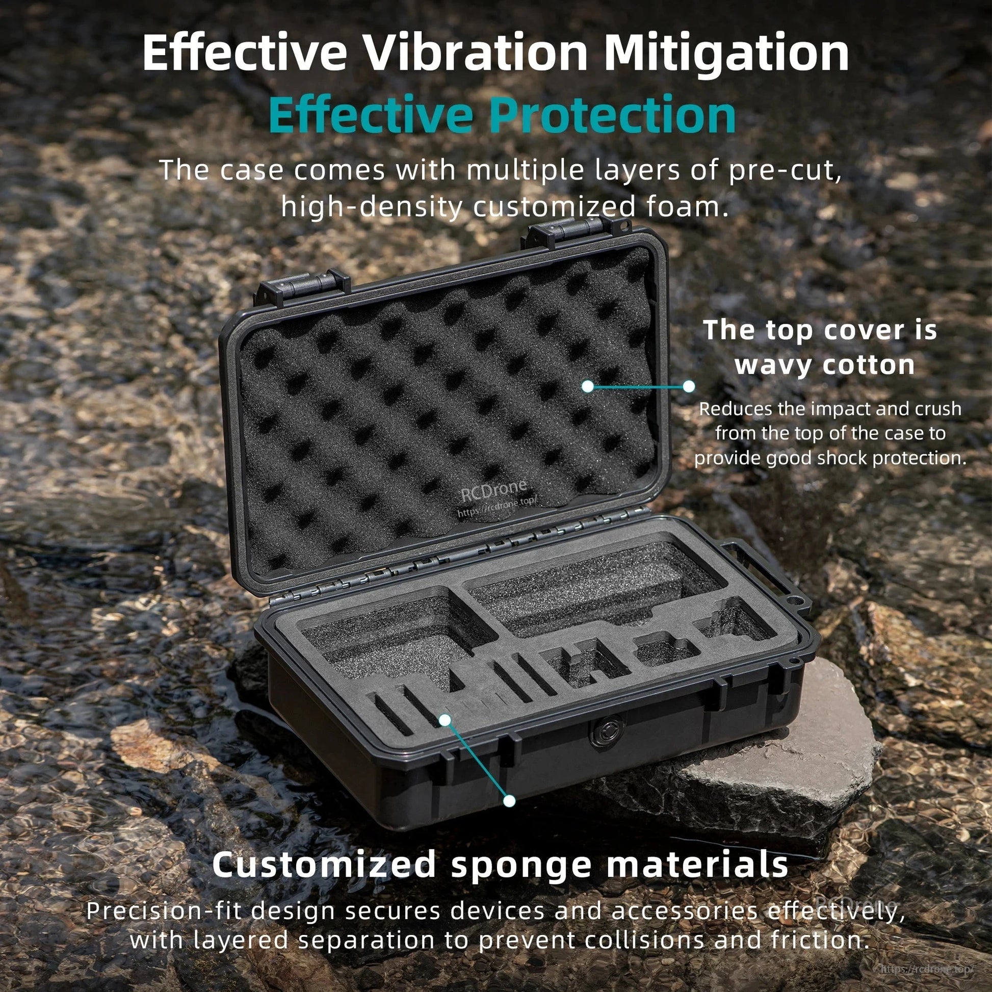 High-density foam, wavy cotton, and custom sponge offer superior shock resistance, secure fit, and portability for protecting sensitive equipment in demanding environments.