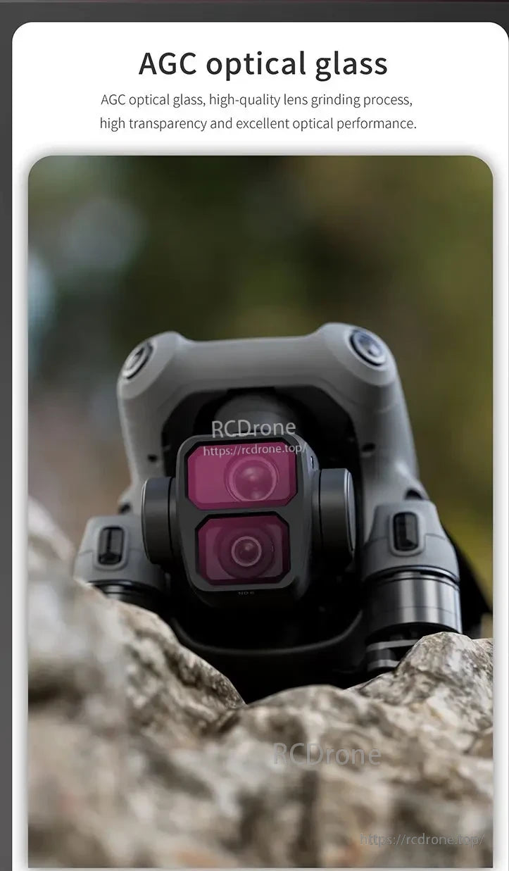 STARTRC ND Filter, AGC optical glass, high-quality lens grinding, high transparency, excellent optical performance.