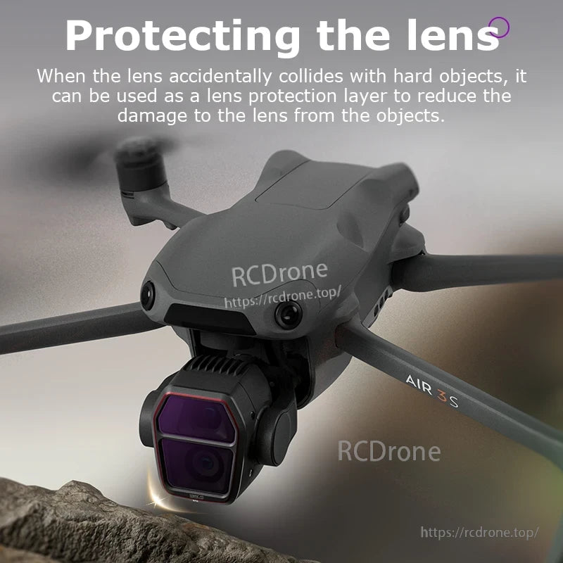 STARTRC ND Filter, Protecting lens from impacts with hard objects using filter layer.