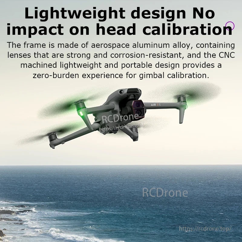 STARTRC ND Filter, Lightweight aerospace aluminum frame, corrosion-resistant lenses, and CNC-machined precision for seamless gimbal calibration.