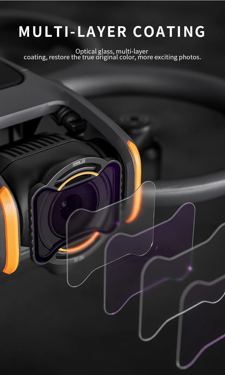 STARTRC ND Filter, Multi-layer coating optical glass for vivid photos