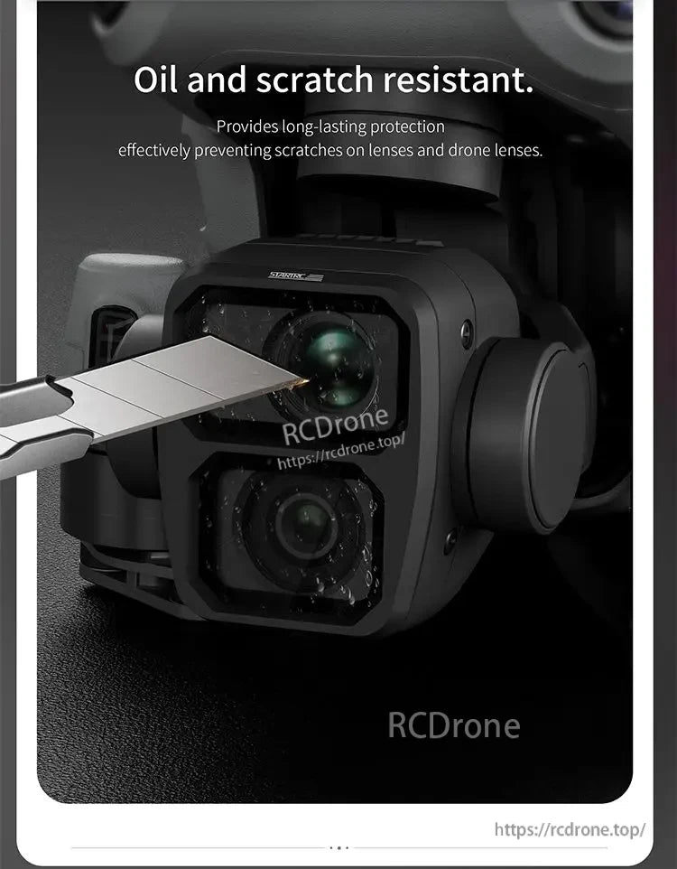 STARTRC ND Filter, Oil and scratch resistant coating offers durable protection, preventing scratches on lenses and drone lenses for long-lasting performance.