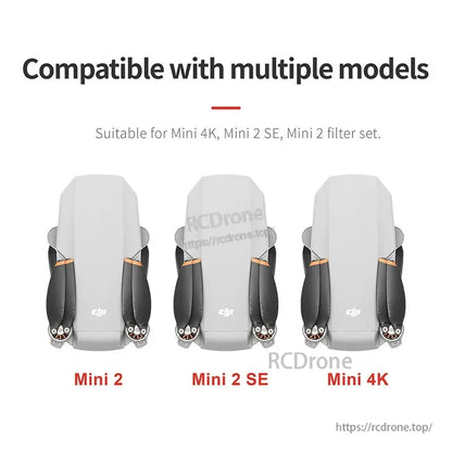 STARTRC (StartRC) ND Fil, ND filter set for DJI Mini 4K, Mini 2 SE, and Mini 2, enhancing video quality by reducing light intake.