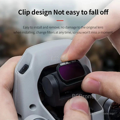 STARTRC (StartRC) ND Fil, Clip design ensures secure fit, easy installation and removal without damaging original lens.