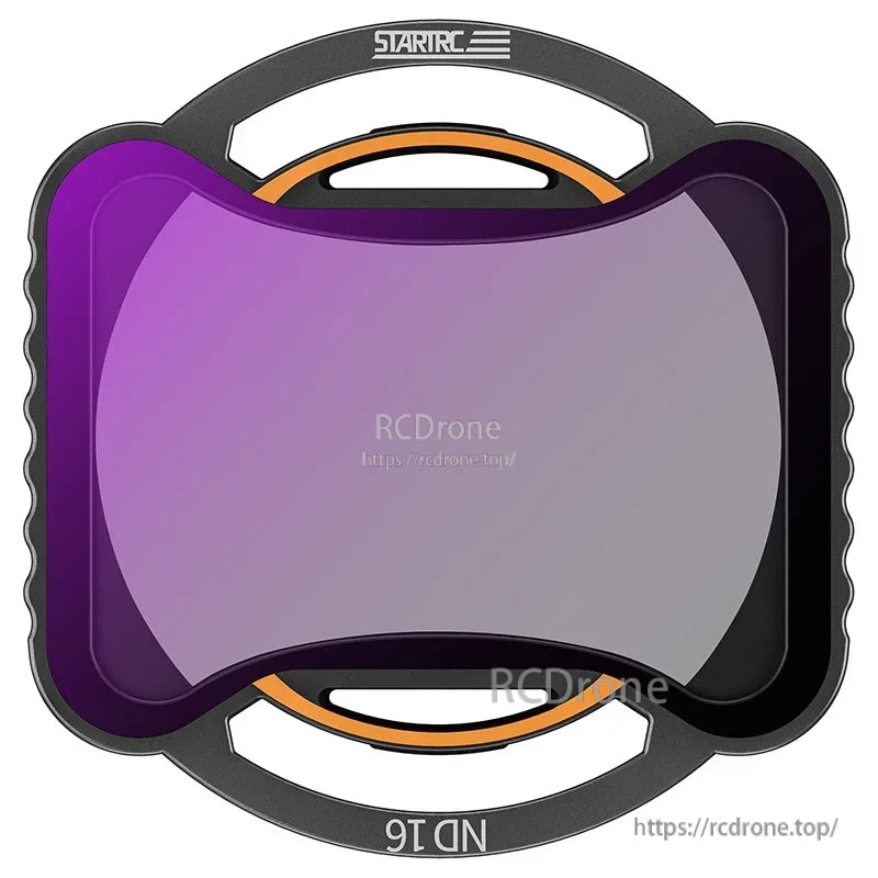 STARTRC ND Filter for DJI Avata 2 with various filter types and sizes, made from plastic and glass.