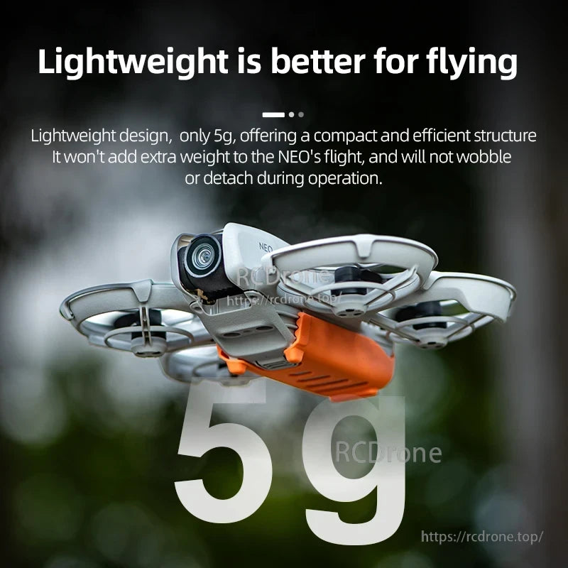 STARTRC Neo Battery Case, Lightweight 5G battery case ensures stable flight; compact design prevents wobble or detachment.