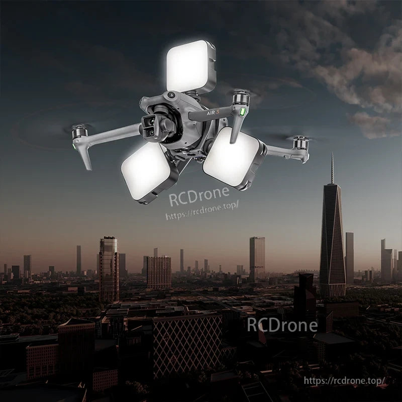 STARTRC Osmo 360 Expansion Fixed Bracket, Installing searchlights or fill lights for nighttime flying and inspections.