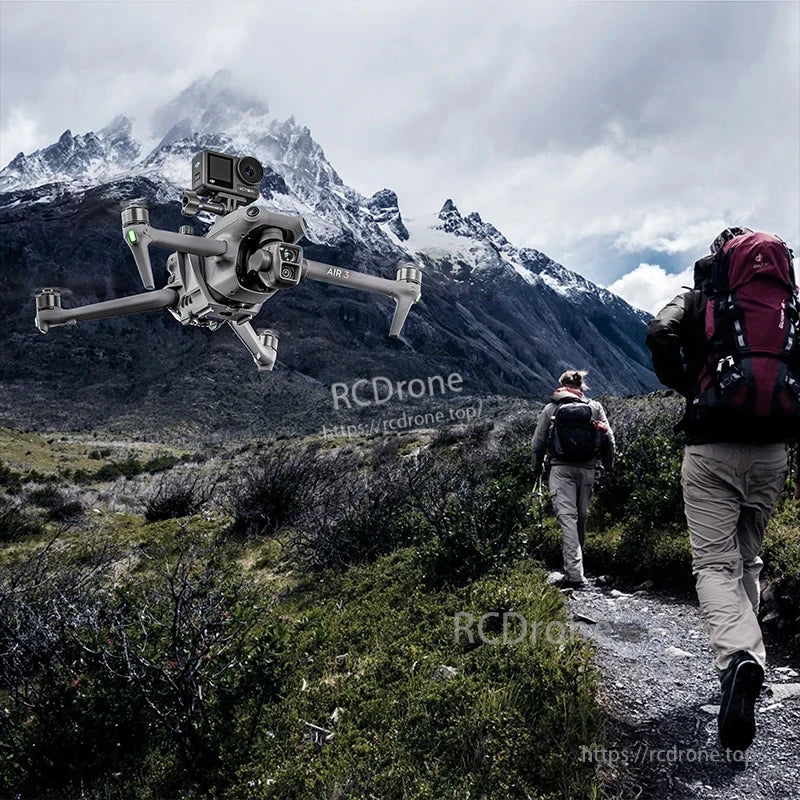 STARTRC Osmo 360 Expansion Fixed Bracket, Drones' shapes are designed to not obstruct their own light and sensor outputs.