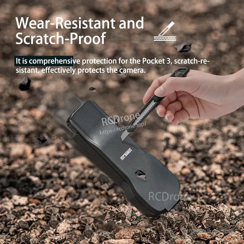 STARTRC Osmo Pocket 3 Case, Wear-resistant scratch-proof case for Pocket 3 camera protection