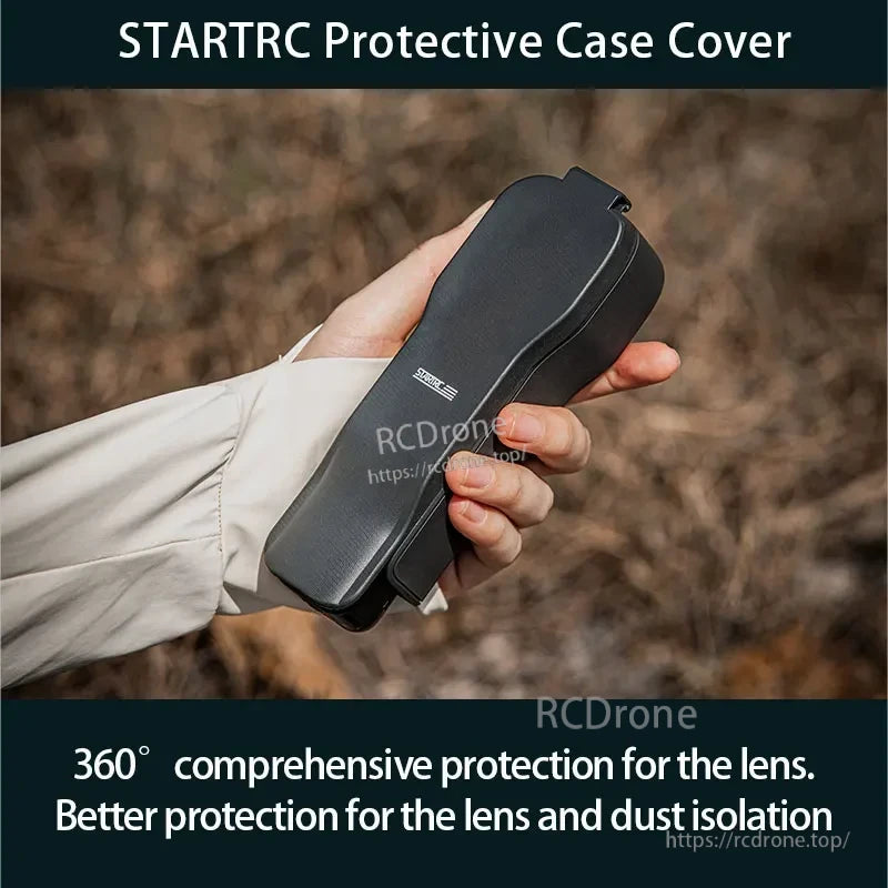 STARTRC Osmo Pocket 3 Case, STARTRC Protective Case Cover offers 360° lens protection and dust isolation for enhanced durability.